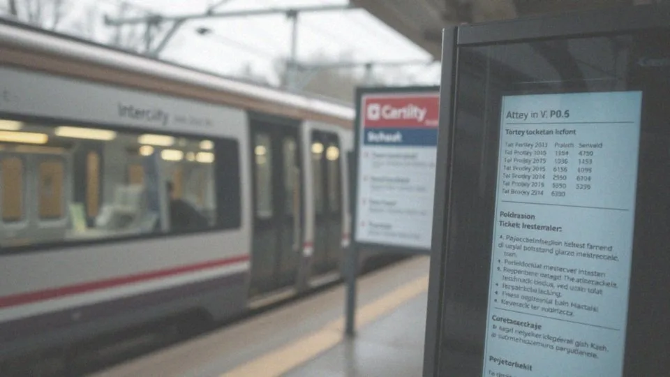 PKP Intercity bilety miesięczne – cennik i dostępne opcje